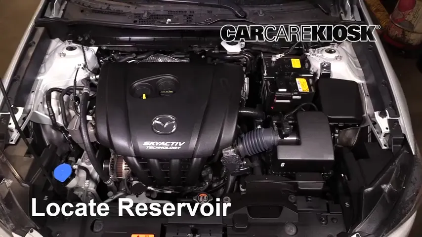 2018 Mazda CX-3 Grand Touring 2.0L 4 Cyl. Líquido limpiaparabrisas Agregar líquido